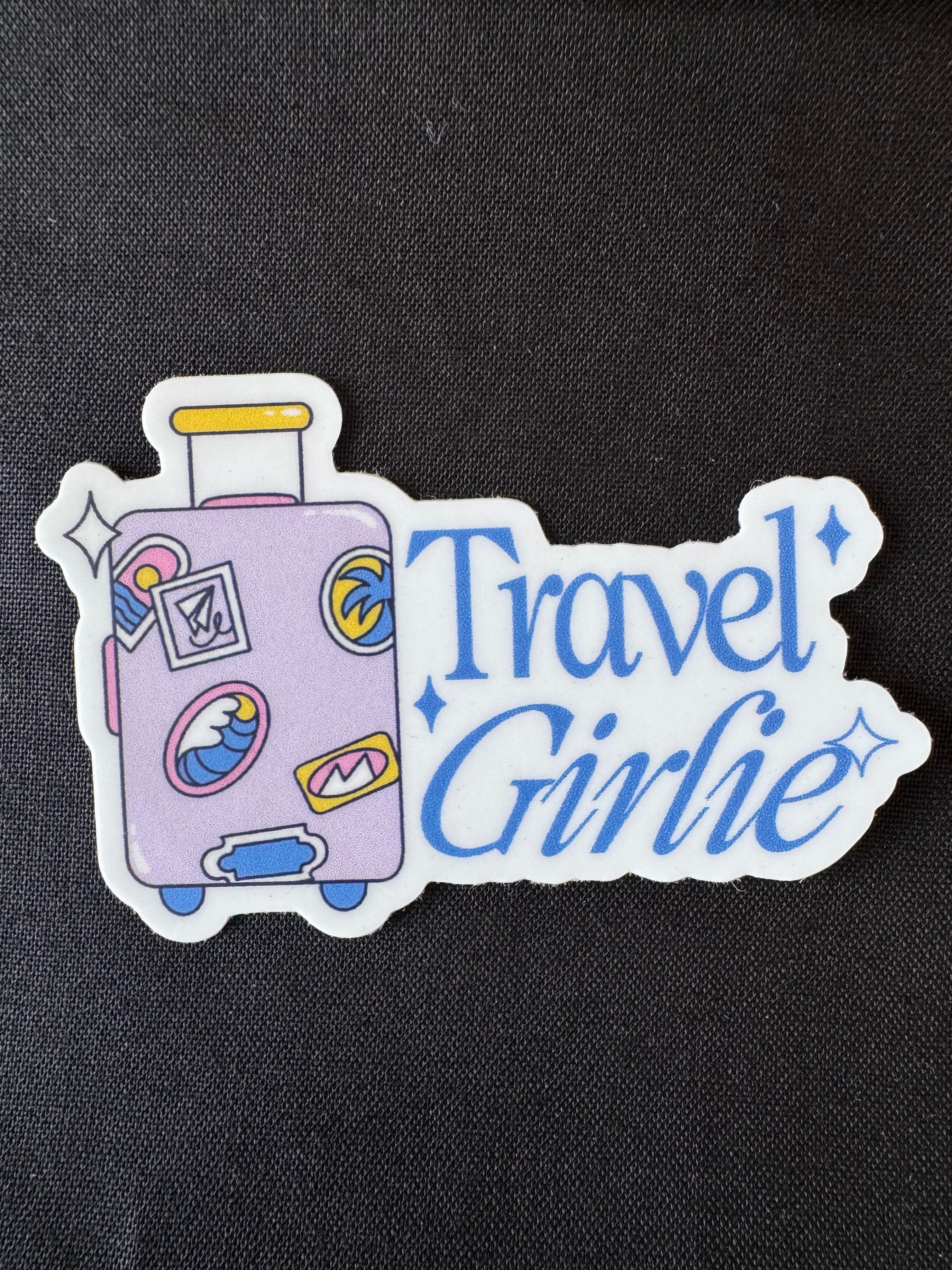 Travel Girlie Sticker